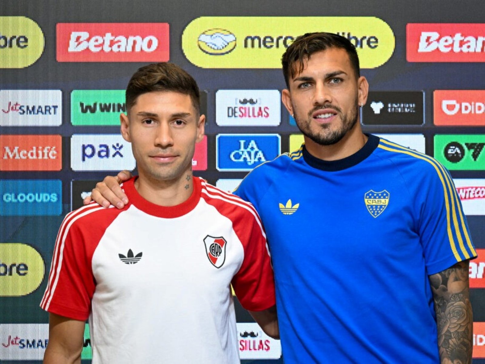 Los campeones del mundo Gonzalo Montiel y Leandro Paredes comenzaron a palpitar el Superclásico y evitaron hablar del árbitro