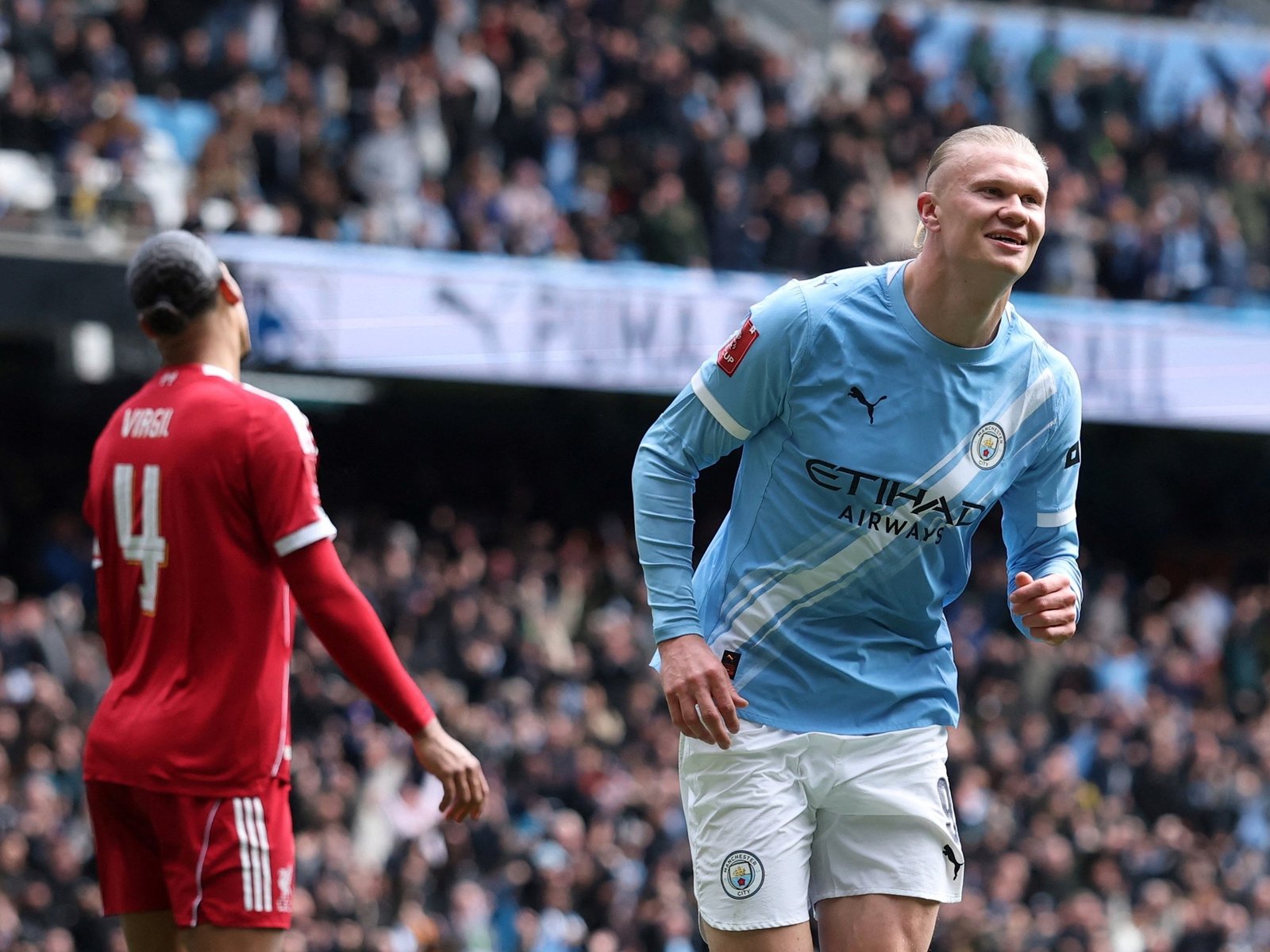 Manchester City le dio una paliza al Liverpool con un Haaland implacable y se metió en semifinales