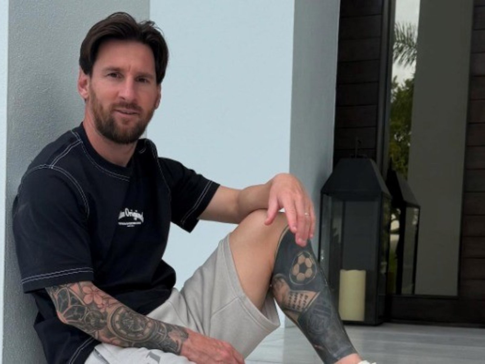 Messi alentó a su nuevo club catalán, luego del empate de Inter Miami en la MLS
