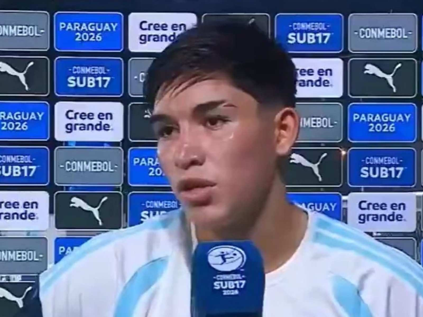 "Nos vamos a ver en el Mundial y les vamos a romper bien el o..."