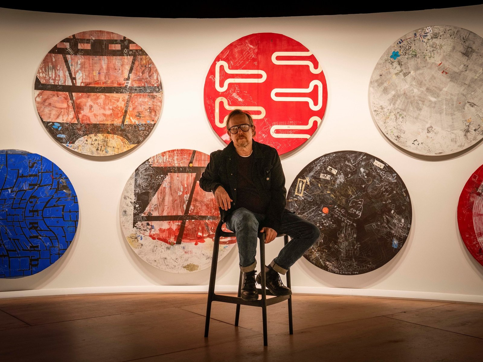 "Obras como circuitos cerebrales". Guillermo Kuitca presenta su serie más personal en ArtHaus