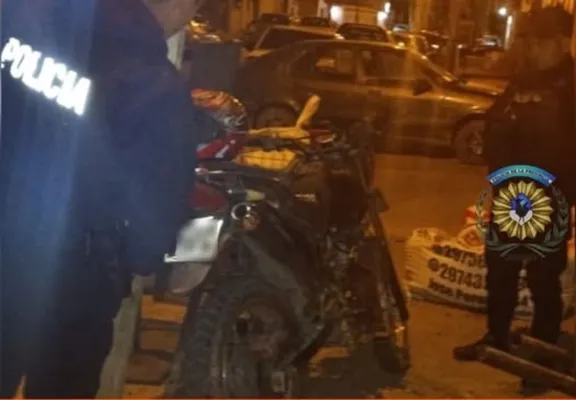 Recuperan en el barrio Quirno Costa una moto robada en 2019