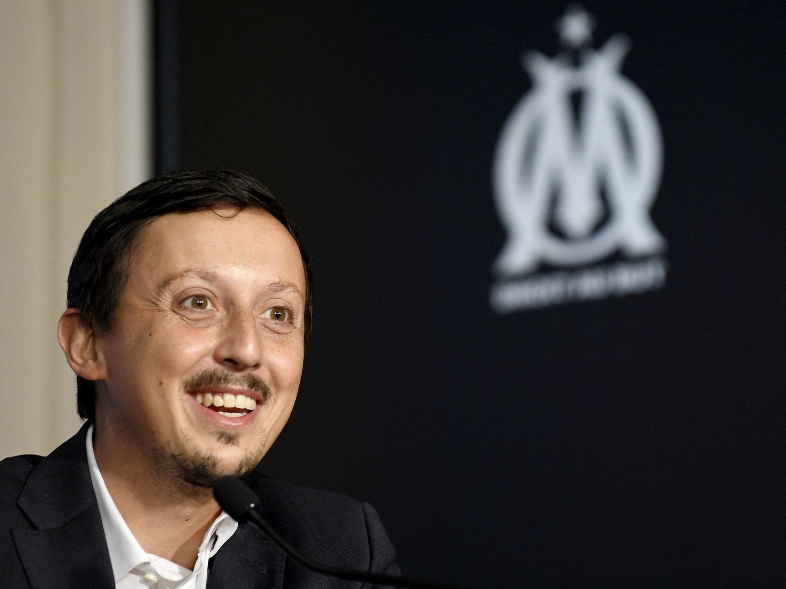 de armar informes con el PC Fútbol a ser presidente de Olympique de Marsella