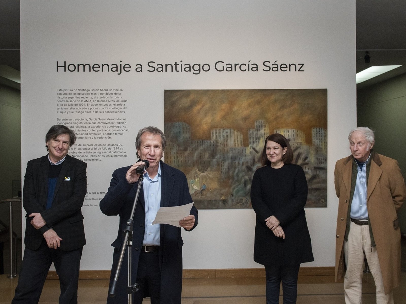 del atentado a la AMIA al reconocimiento en Bellas Artes