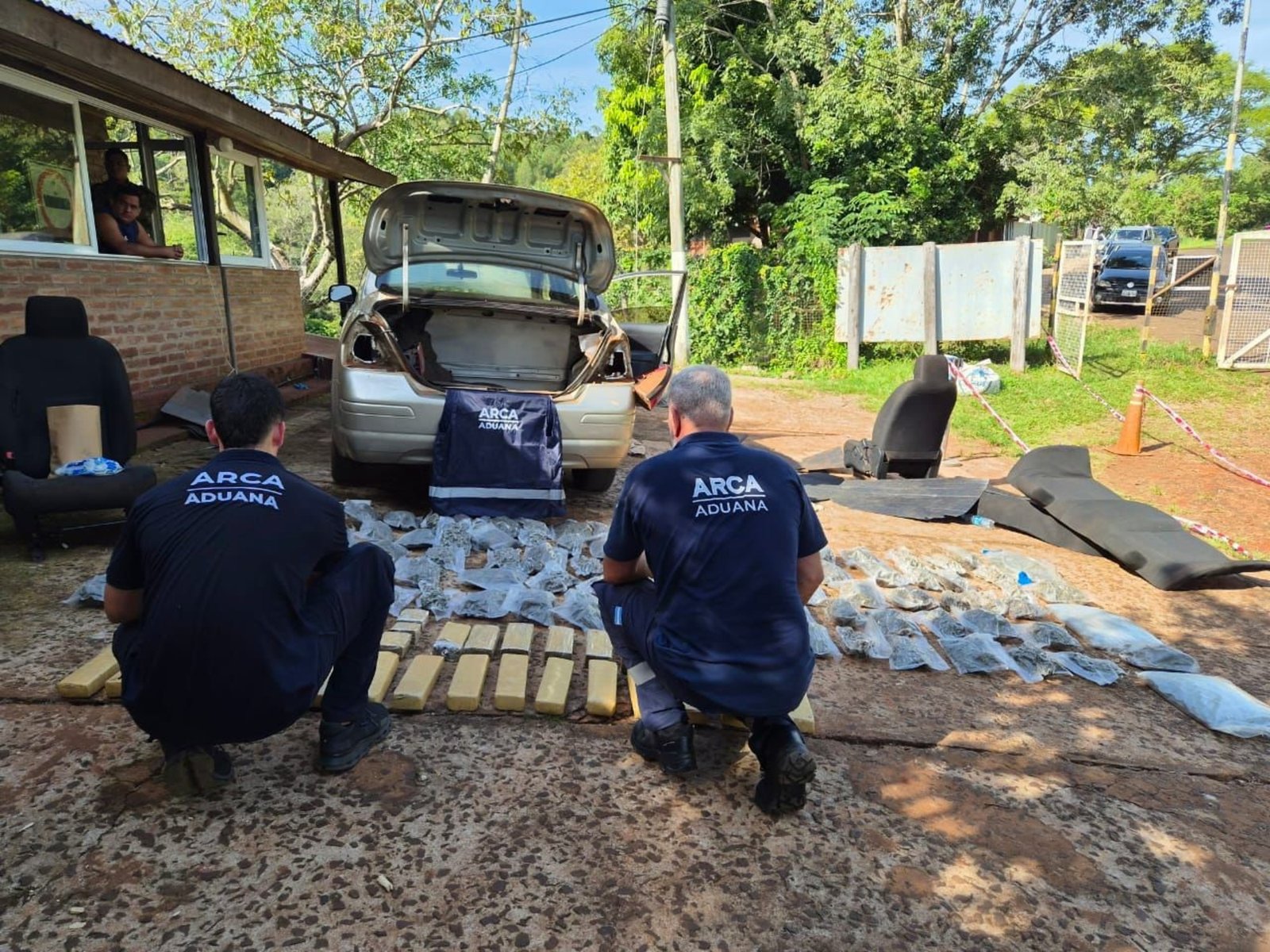 detectaron tráfico de marihuana por más de 164 mil dólares entre Argentina y Paraguay