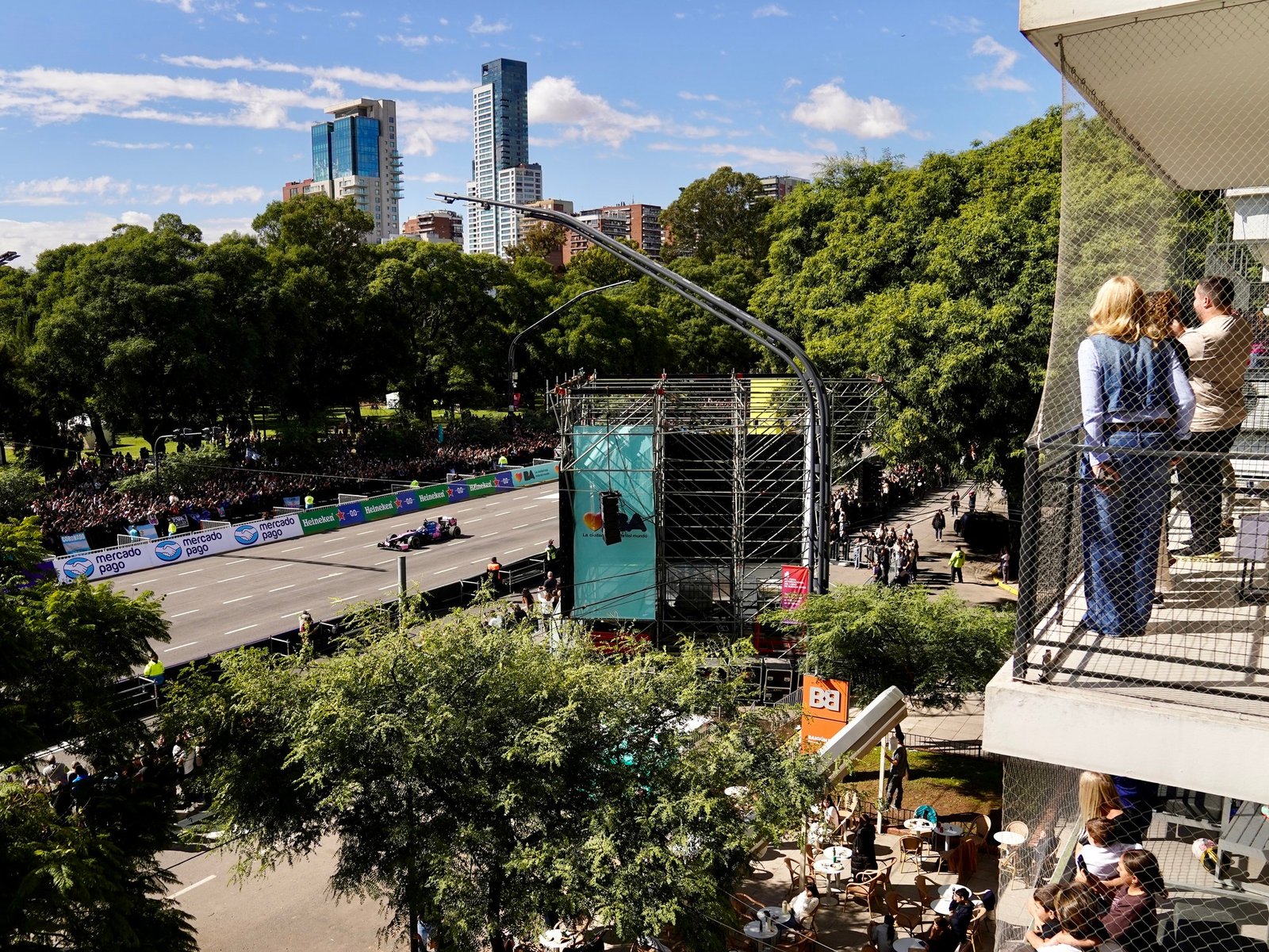 el día en que el barrio más paquete de Buenos Aires se convirtió en Montecarlo por un rato