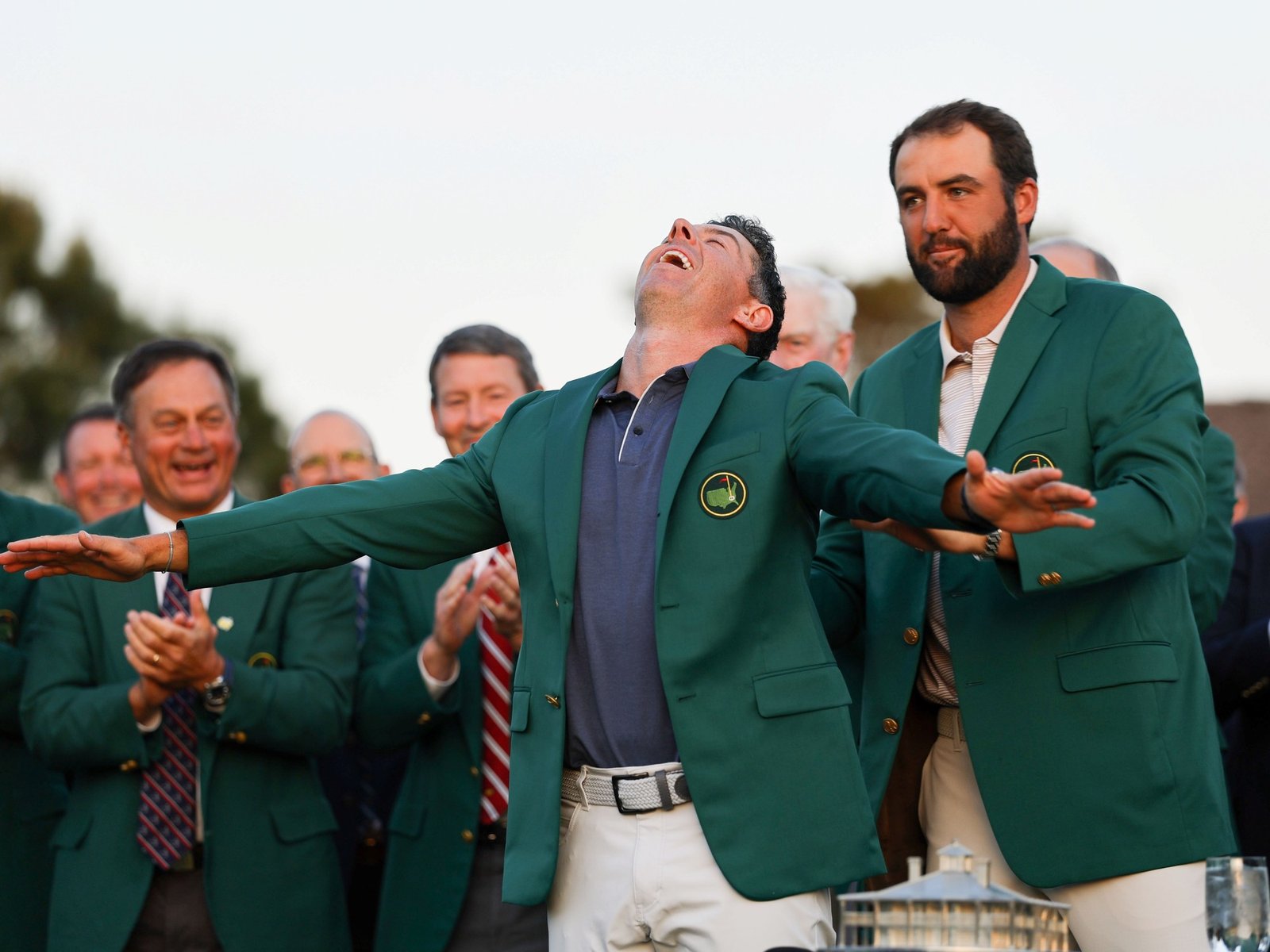 la historia del saco verde al que aspiran los argentinos Angel Cabrera, ganador en 2009, y Mateo Pulcini