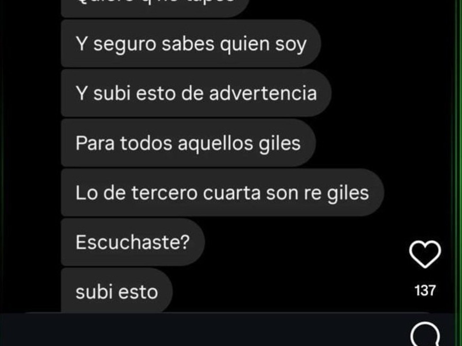 las amenazas de tiroteo de un grupo de alumnos de una escuela de Moreno