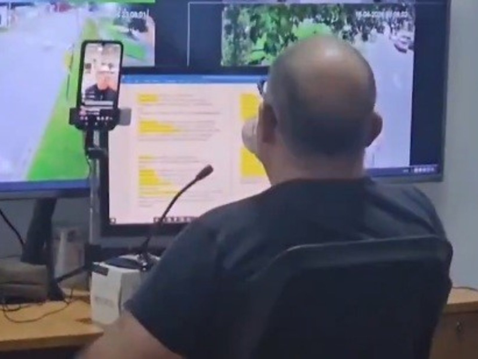 lo filmaron haciendo videos de TikTok