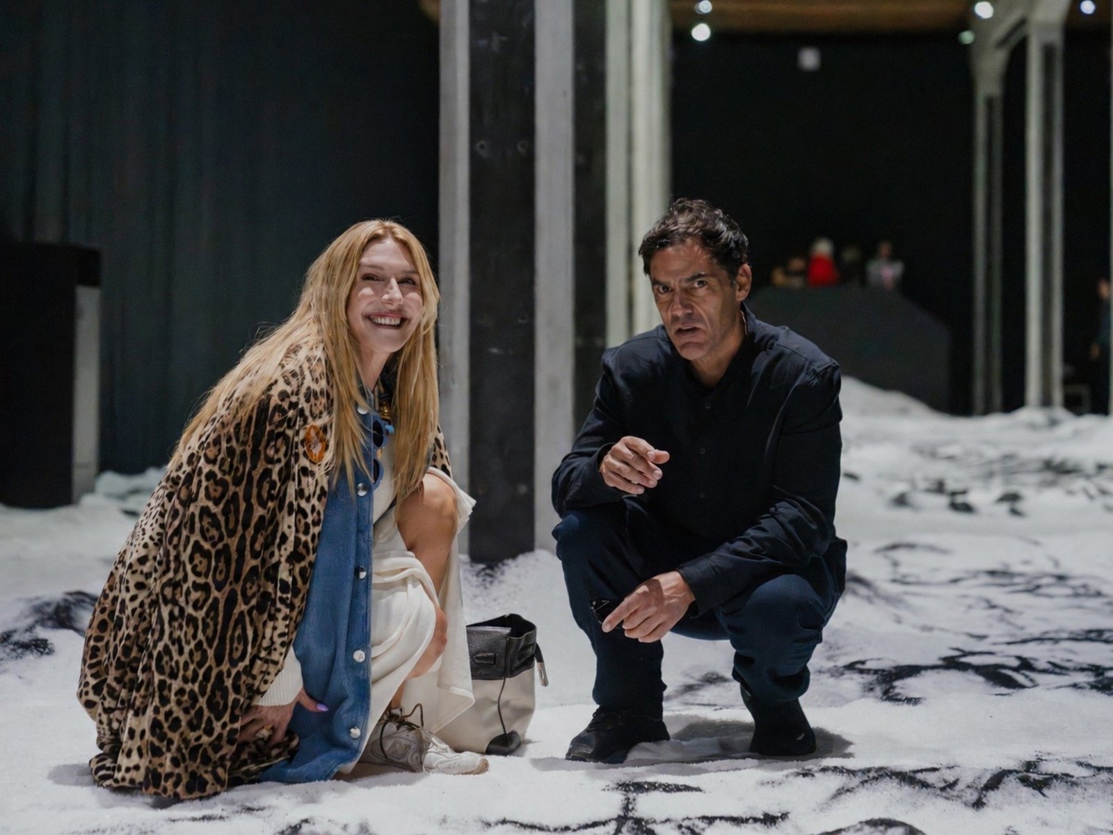 Amalia Amoedo adquirió "Monitor Yin Yang", la impactante obra de Matías Duville en la Bienal de Venecia