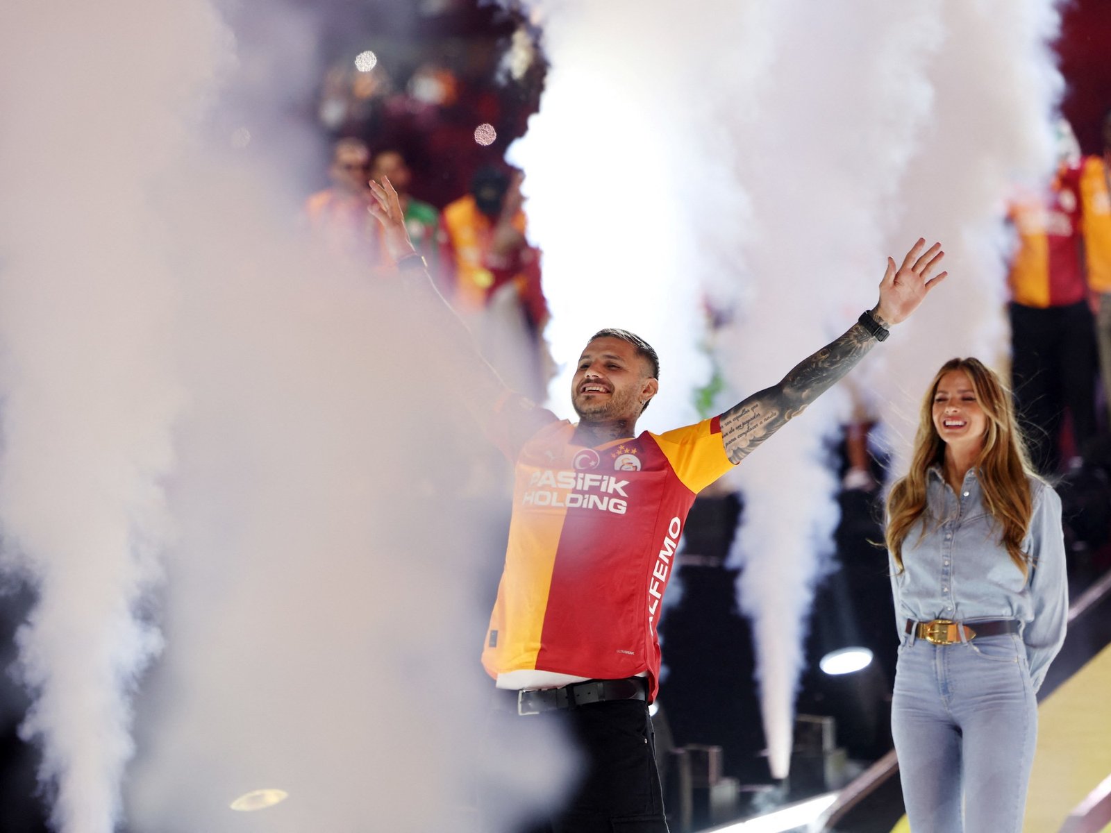 Así fue el festejo de Mauro Icardi y la China Suárez con el Galatasaray campeón