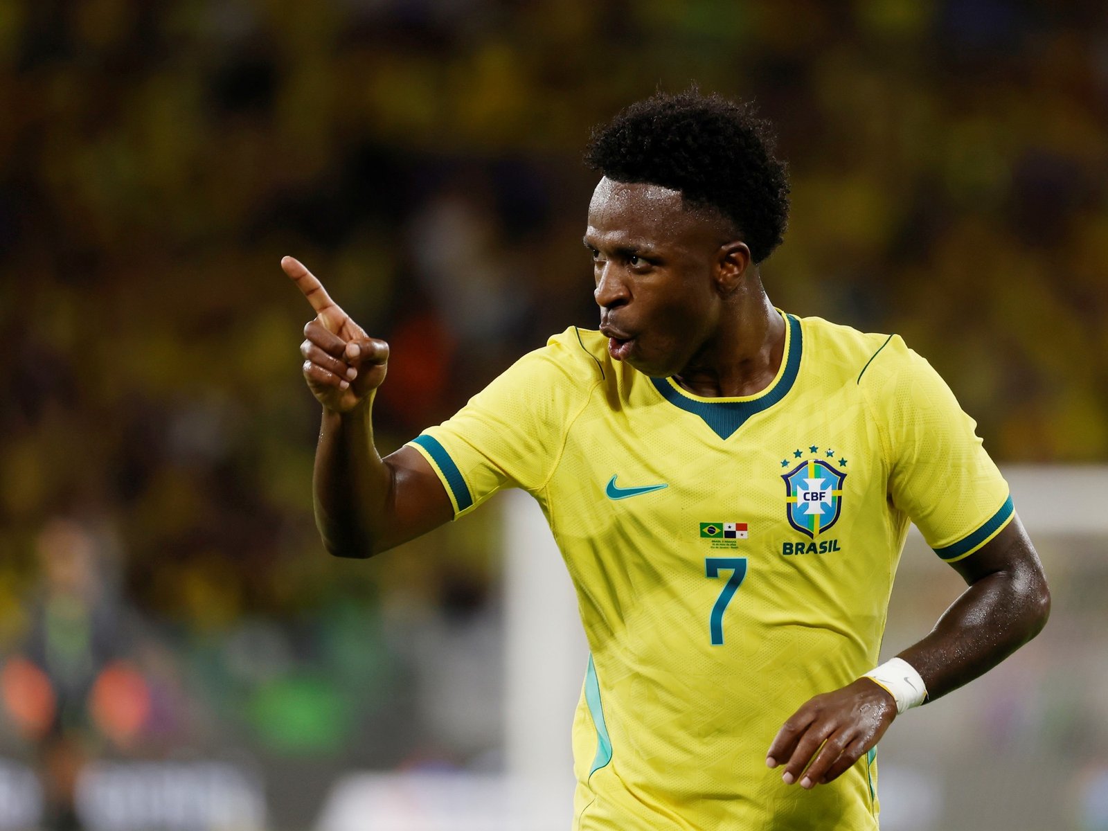 Brasil goleó a Panamá 6-2 en el Maracaná en un particular encuentro con 10 cambios por equipo