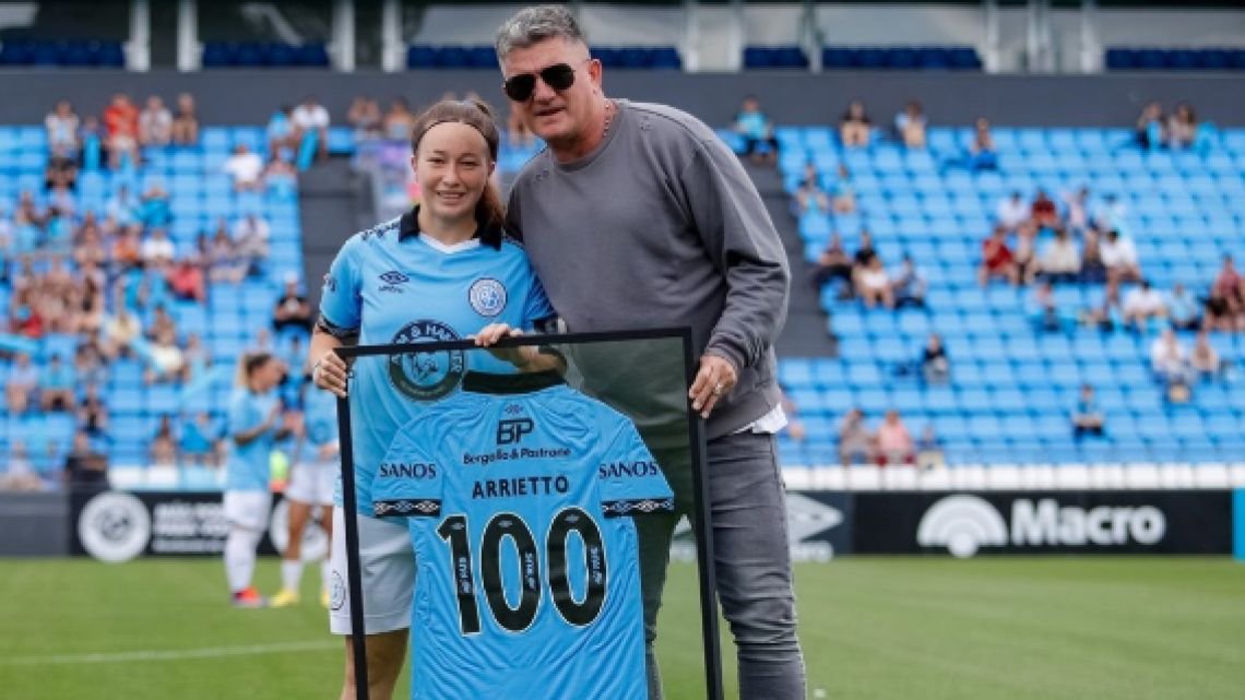'Colo' Arrieto: del mural en el Gigante de Alberdi a la Selección argentina