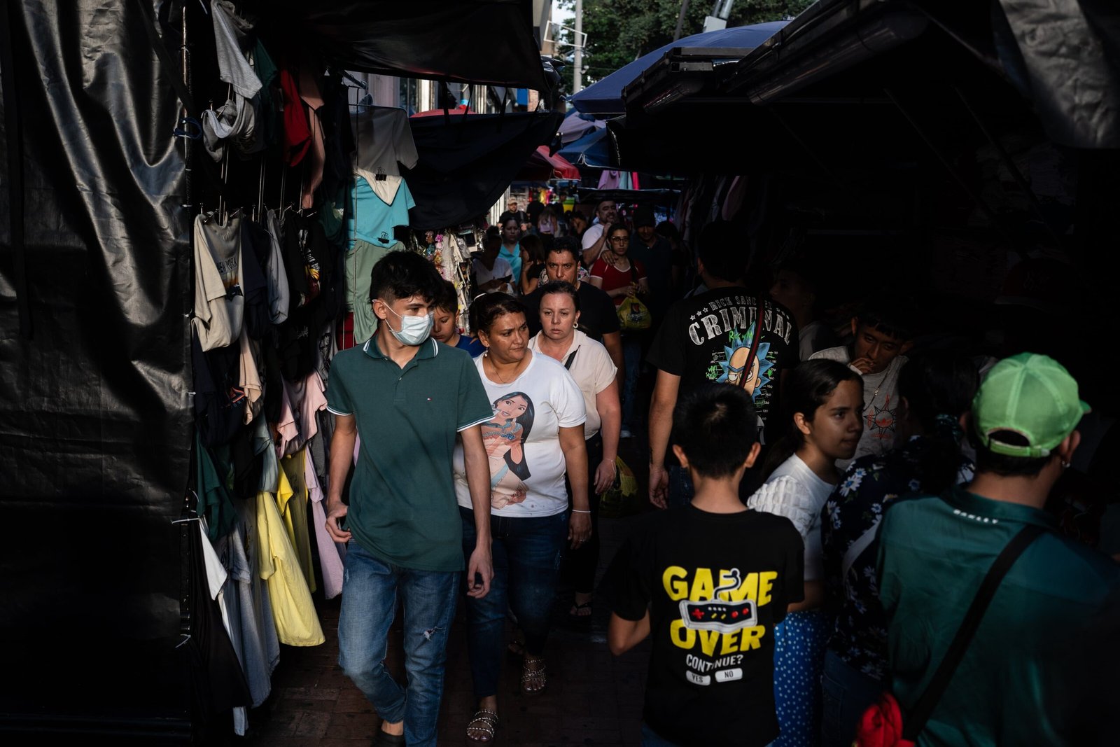 Paseo del comercio en Bucaramanga, el 10 de diciembre de 2025.