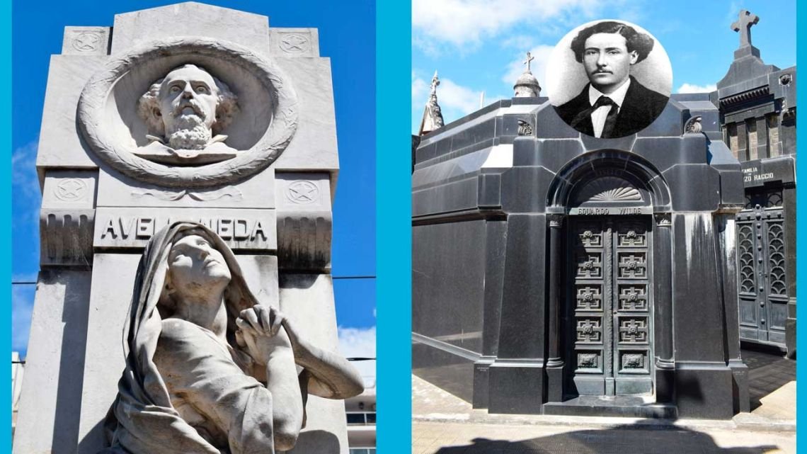 Dos tumbas y dos mundos en un mismo país