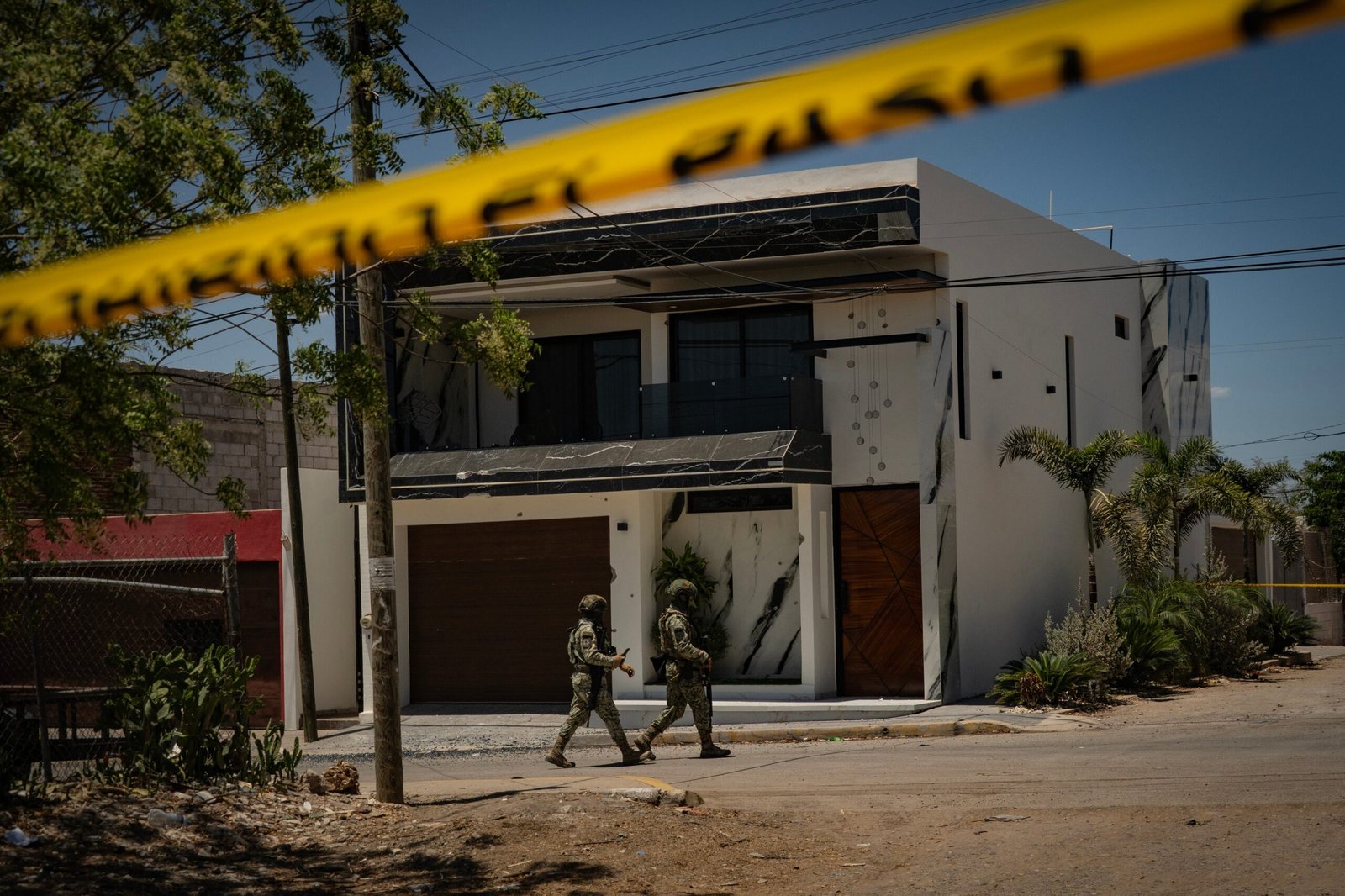 Elementos del Ejército mexicano en Culiacán Sinaloa, el 1 de mayo de 2026.
