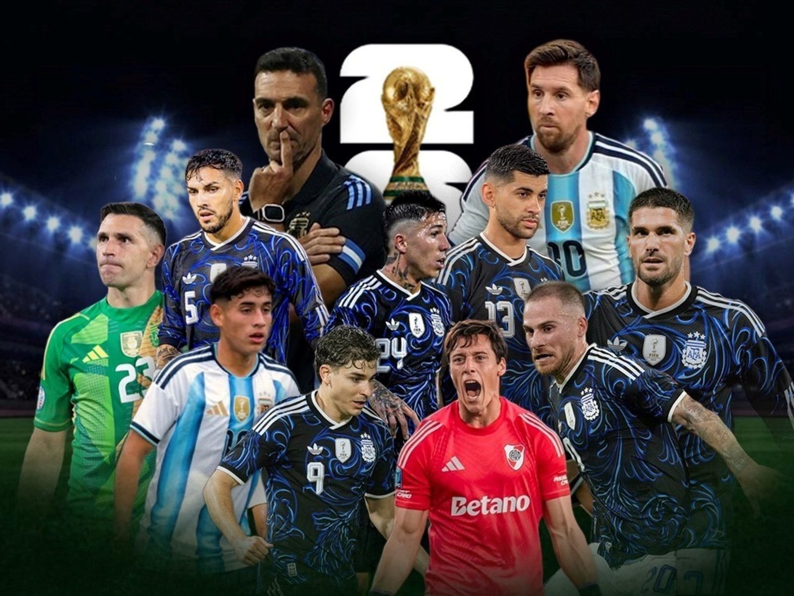 El uno x uno de la prelista de Scaloni: qué les queda y cómo están los 55 :: Olé