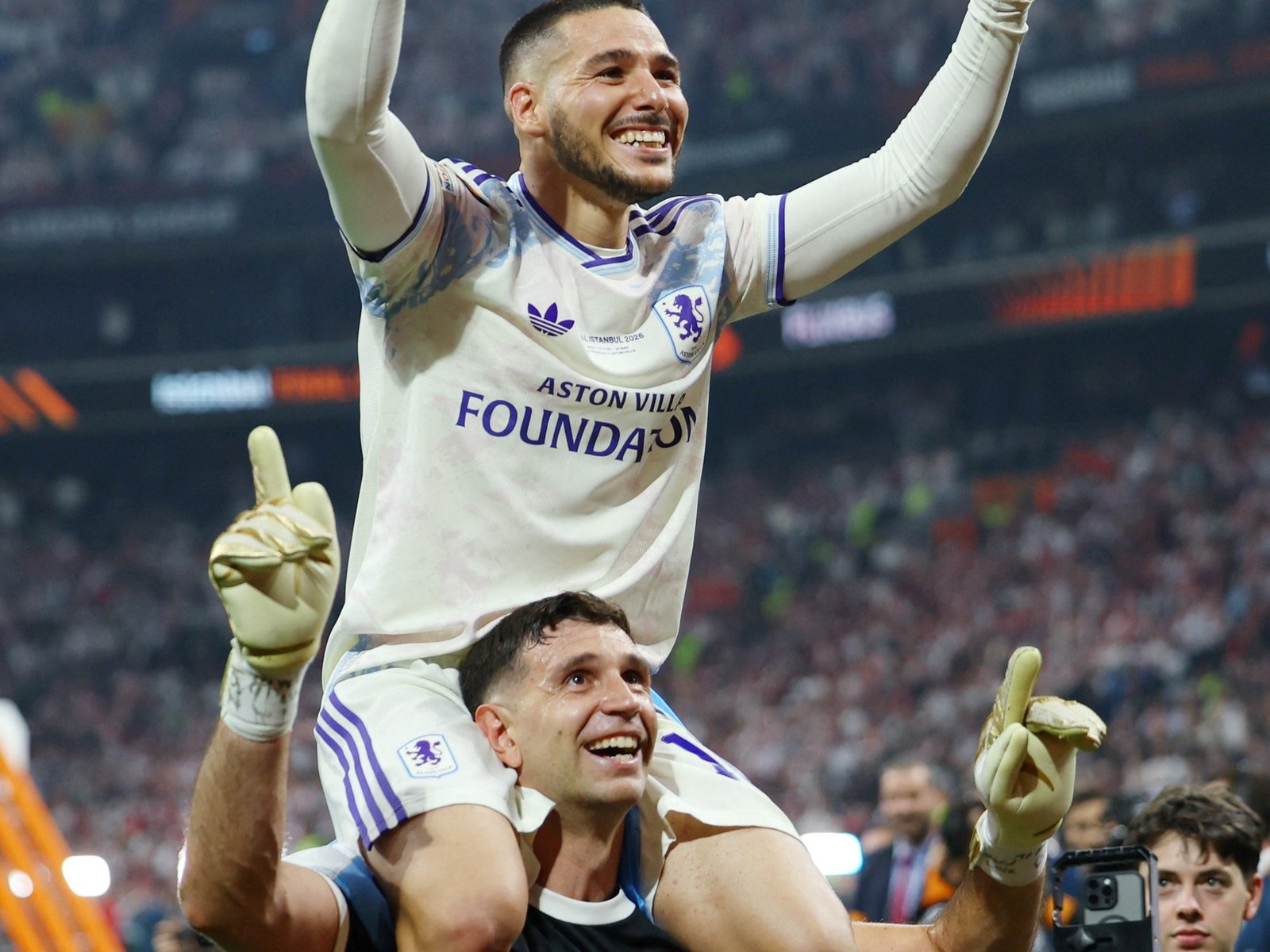 Emiliano Buendía metió un golazo y asistencia en la final de la Europa League para Aston Villa y habló sobre el Mundial 2026: "Ya veremos"