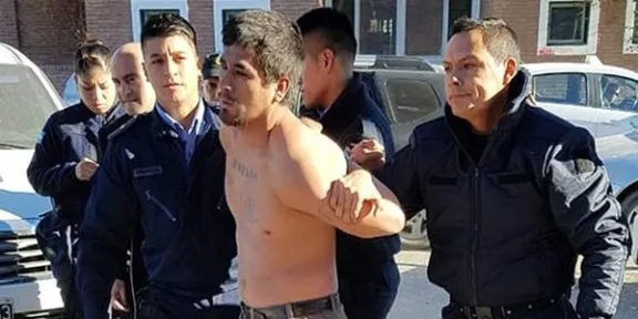 Franco Alí González, evadido de Chubut, fue detenido en Bariloche por el crimen de un comerciante