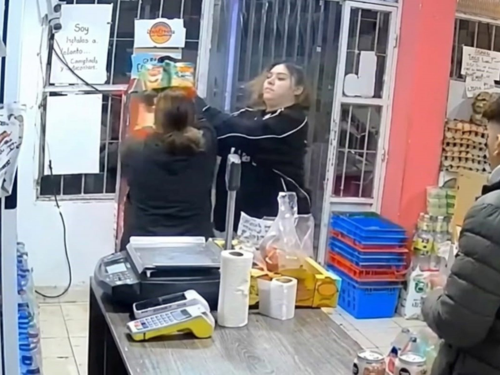 Fue a reclamar a un almacén de barrio por una supuesta mala atención y derivó en una brutal pelea con la empleada del local