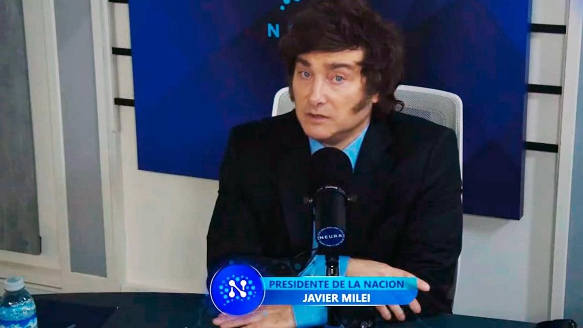 Javier Milei habla en Neura tras el dato inflacionario de abril y denunció que "hubo un intento de golpe de estado"