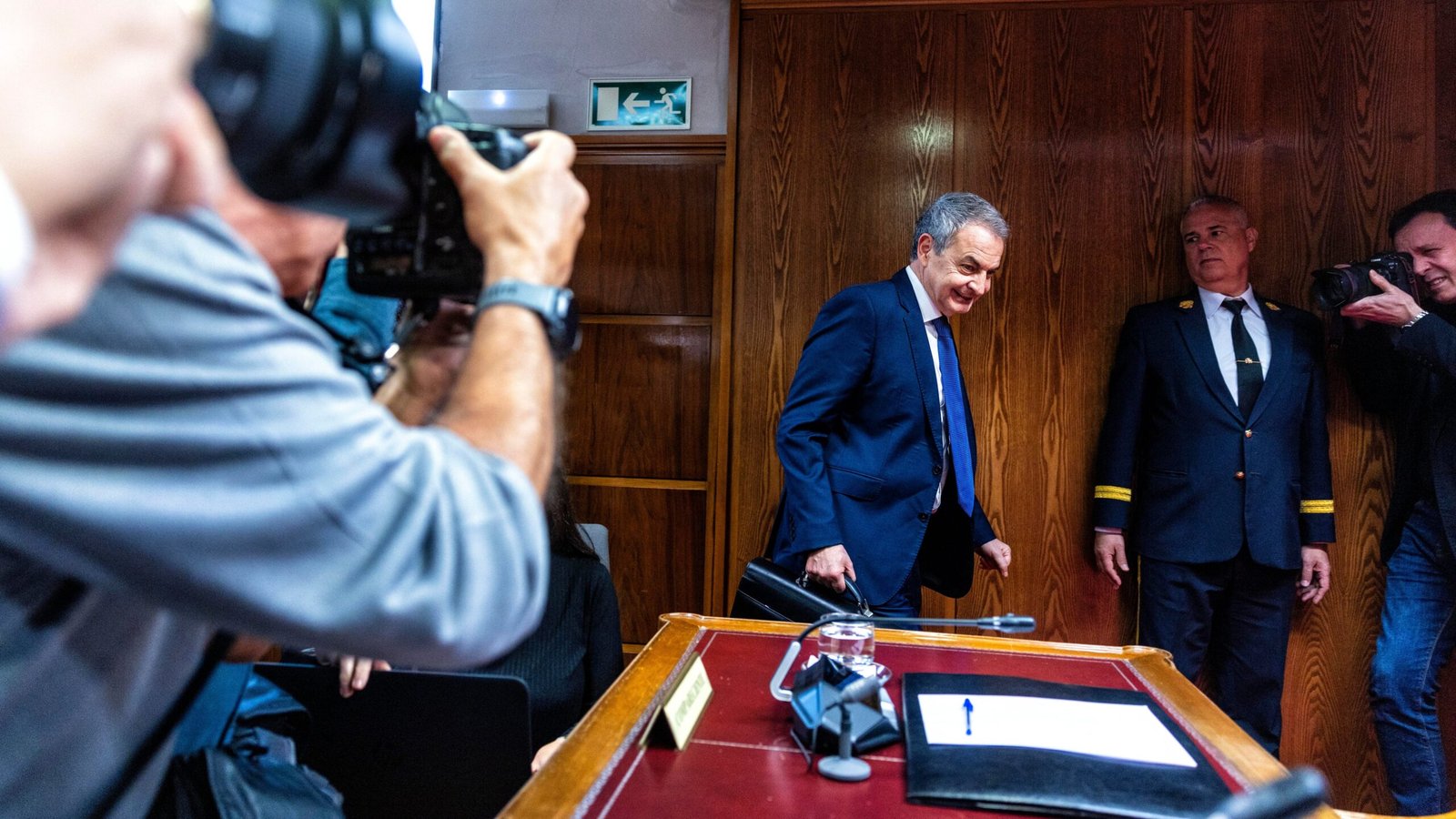 El expresidente del Gobierno José Luis Rodríguez Zapatero acude a la comisión de investigación del Senado del 'caso Koldo'.