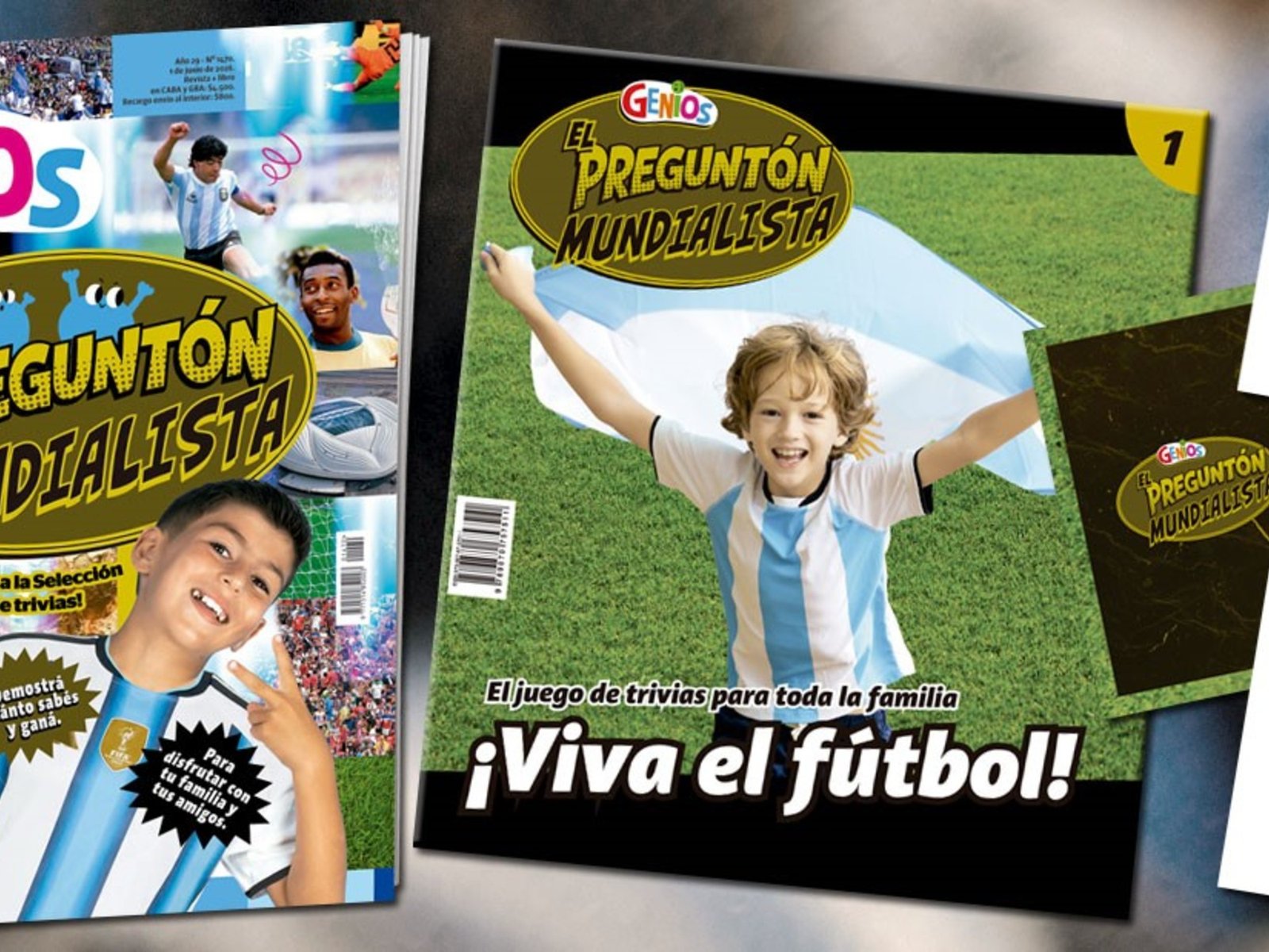 La revista Genios presenta un juego de trivias sobre la historia de los Mundiales de fútbol