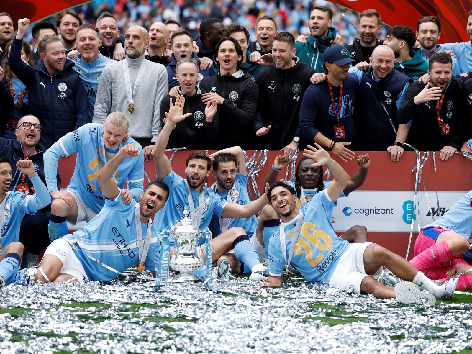 Manchester City levantó la FA Cup por el taco de Semenyo y amargó al Chelsea de Enzo Fernández