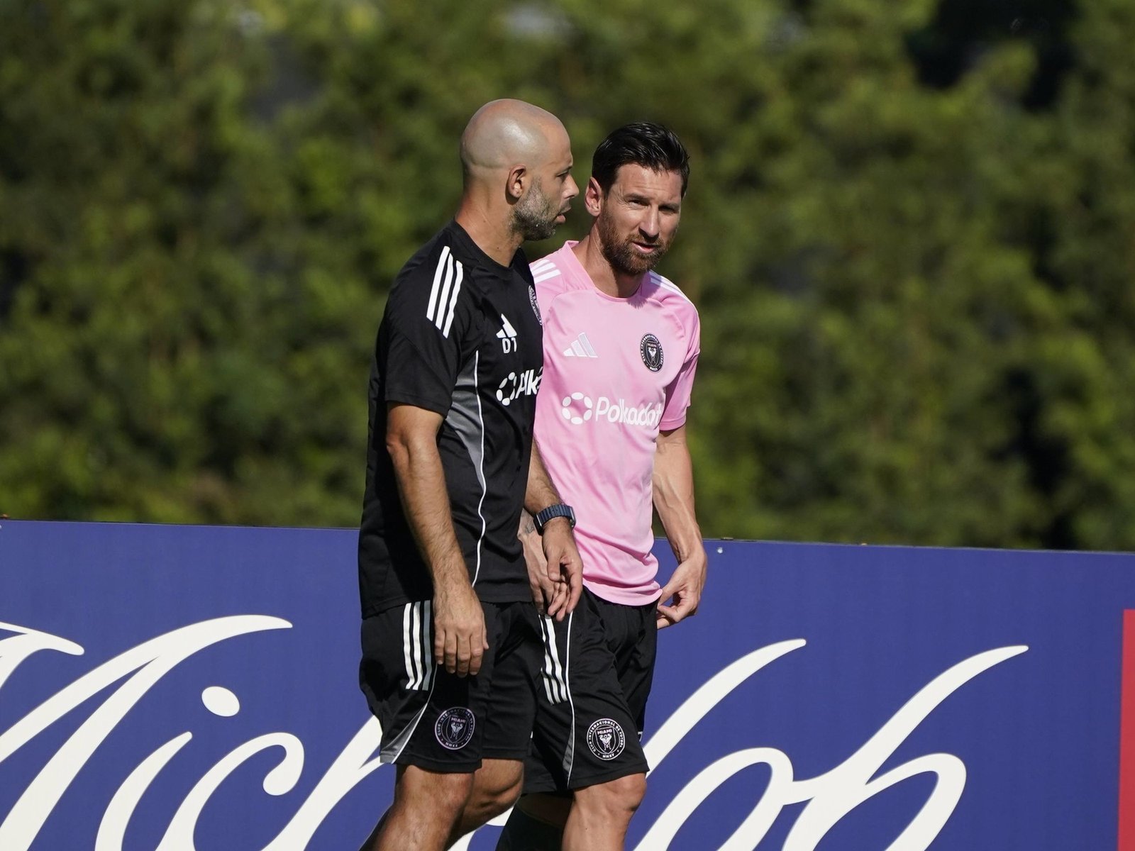 Mascherano reapareció a un mes de su salida del Inter Miami y reaccionó en forma extraña cuando tuvo que responder por Messi