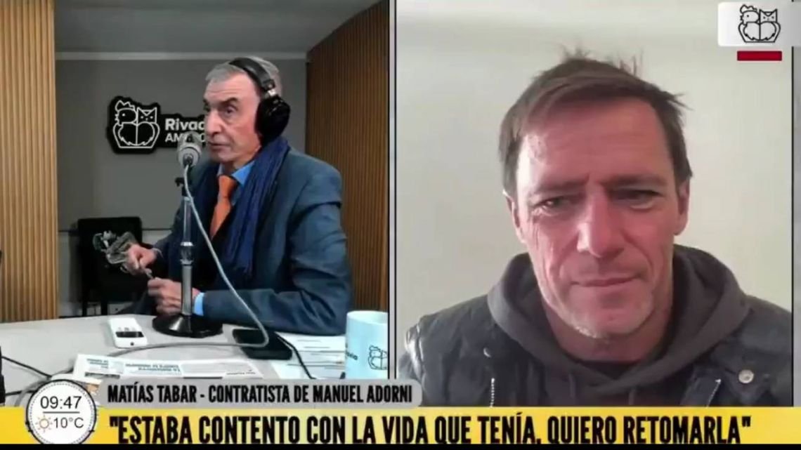 Matías Tabar, el contratista de Adorni: "Parece que los únicos dos que hemos evadido seríamos Manuel y yo"