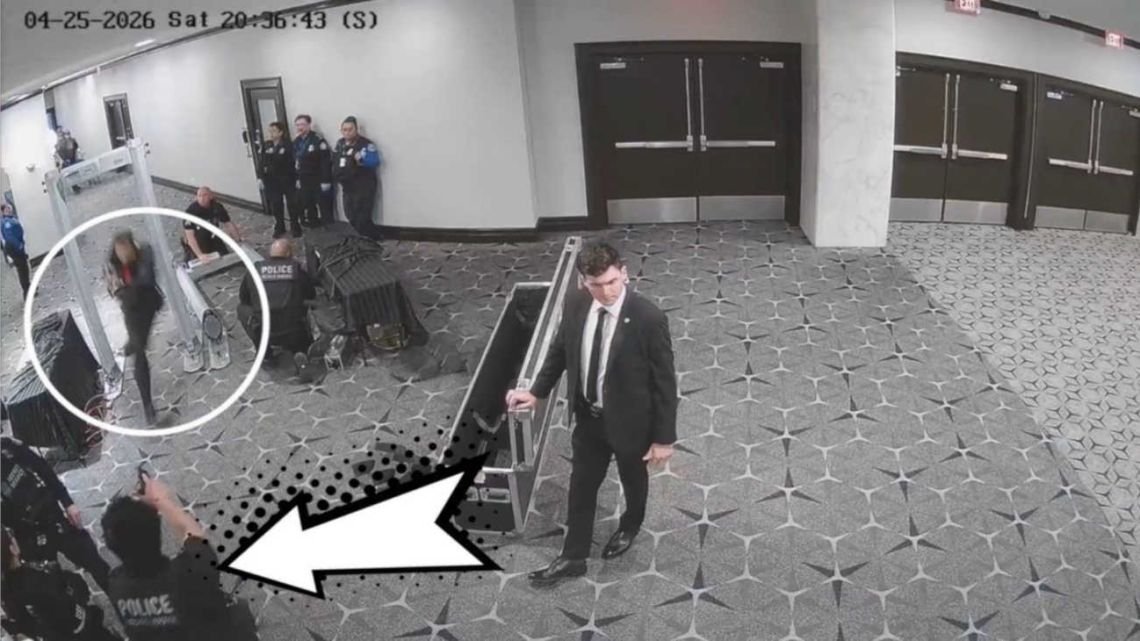 Nuevo video muestra cómo entró Cole Allen a la cena de corresponsales donde intentó atacar a Donald Trump