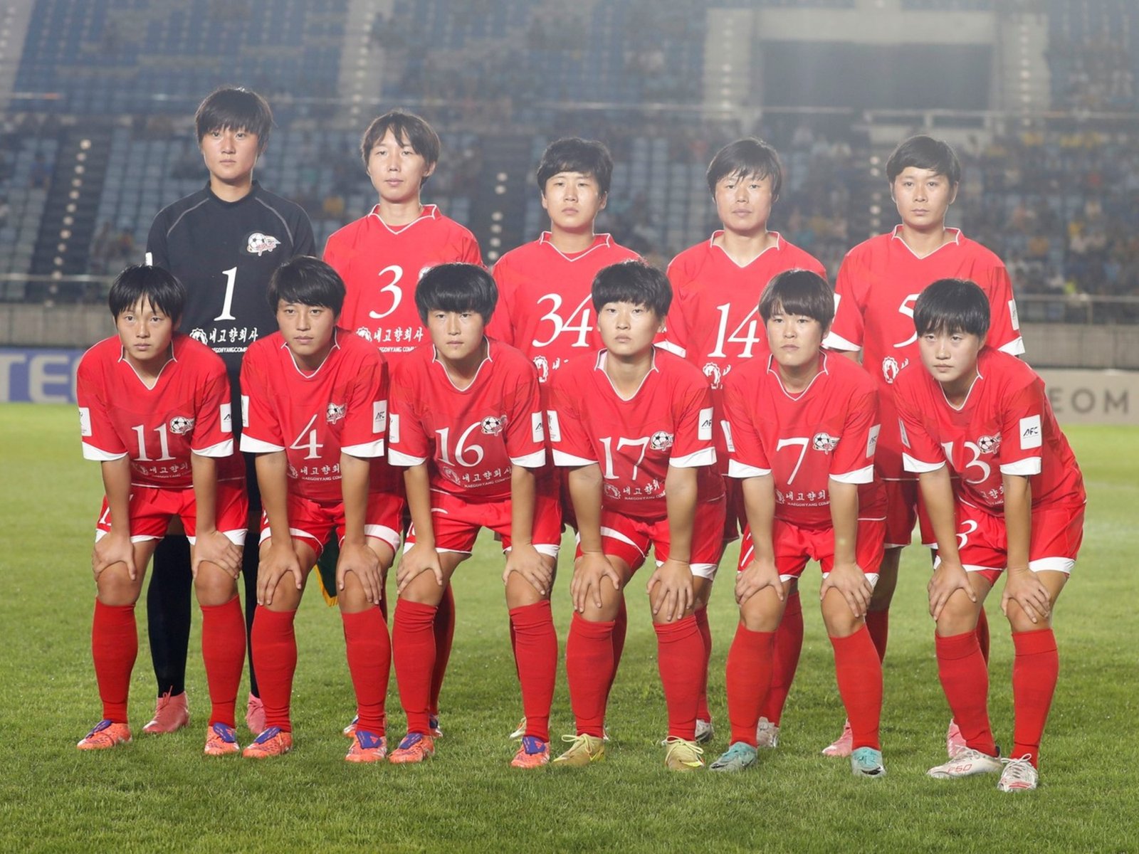 Por la Champions de Asia, un equipo femenino de Corea del Norte viajará a Corea del Sur para jugar un partido de fútbol