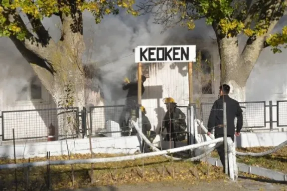 Se quemó una vivienda de valor patrimonial en Río Gallegos: alojaba detenidos