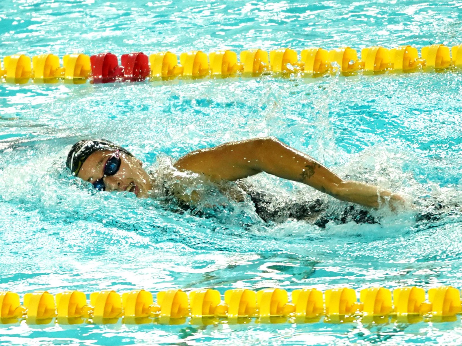 ahora quebró su plusmarca sudamericana en 200 medley en el Parque Olímpico