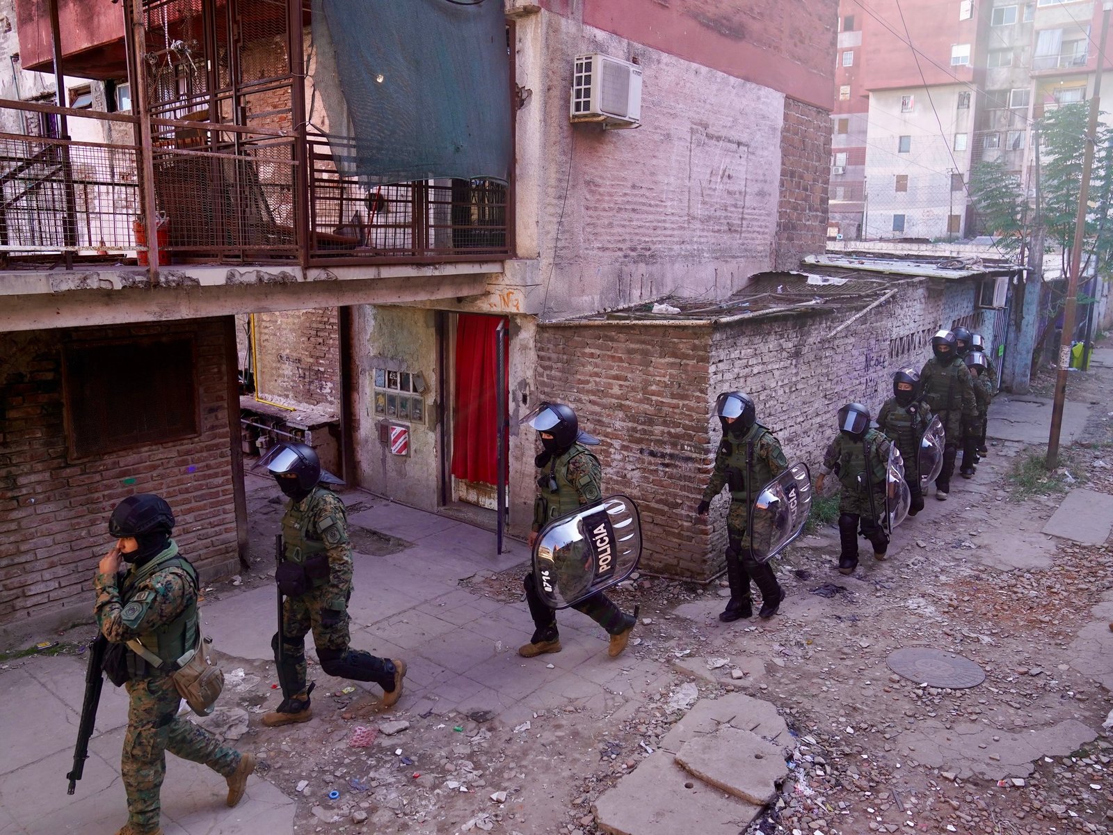 cómo viven los vecinos de Fuerte Apache
