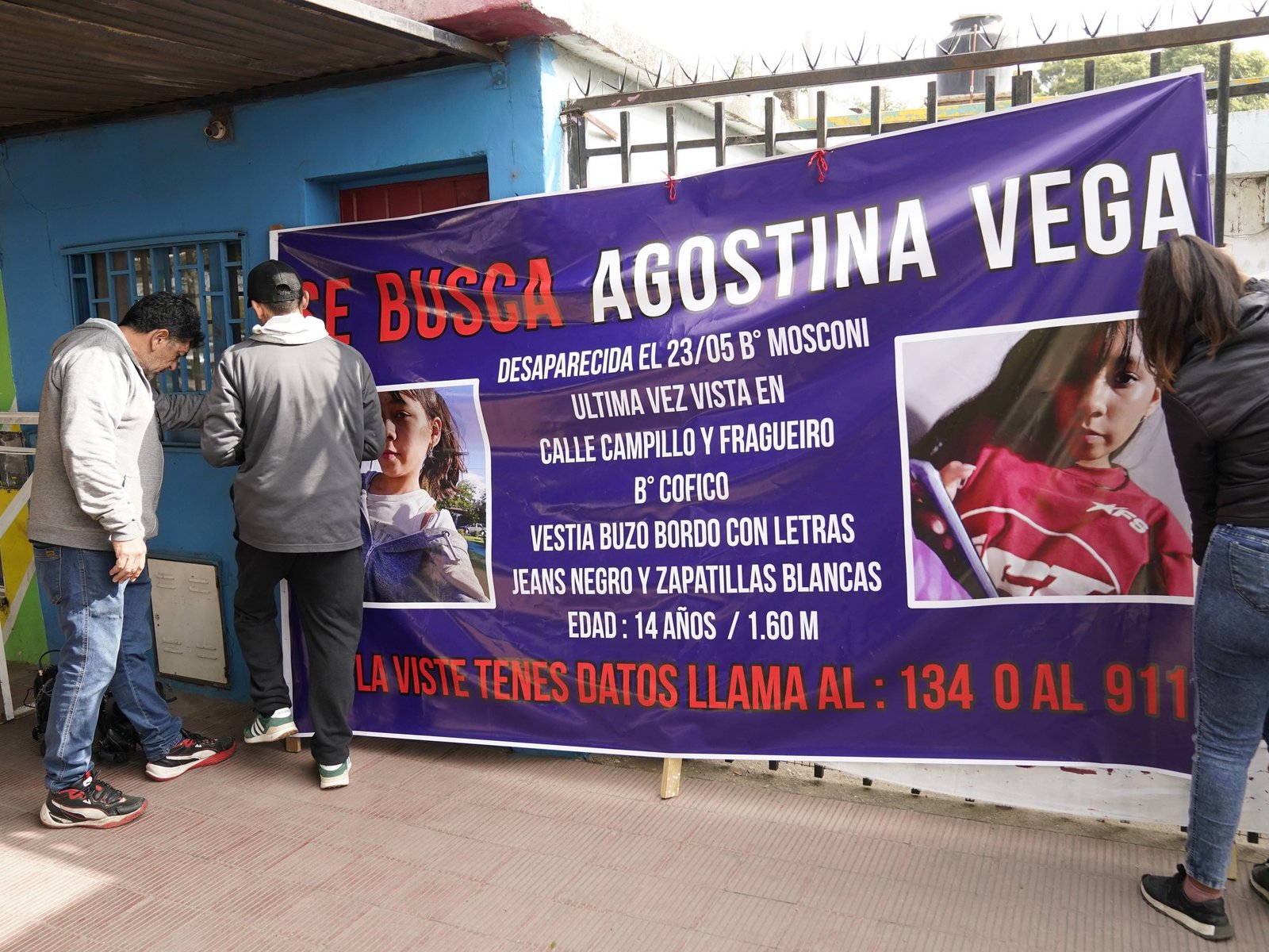 el día a día del caso Agostina Vega