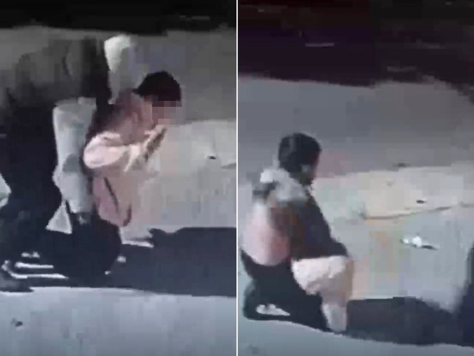 el ladrón lo tiró al piso, le pegó y le robó hasta el buzo