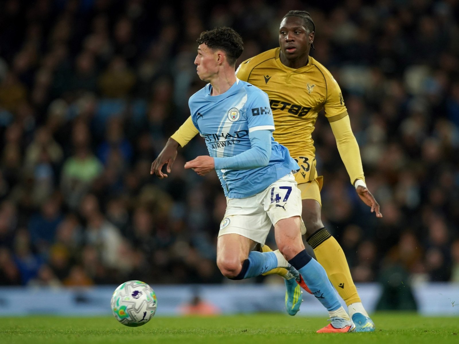 goleó al Crystal Palace con una asistencia de locos de Foden