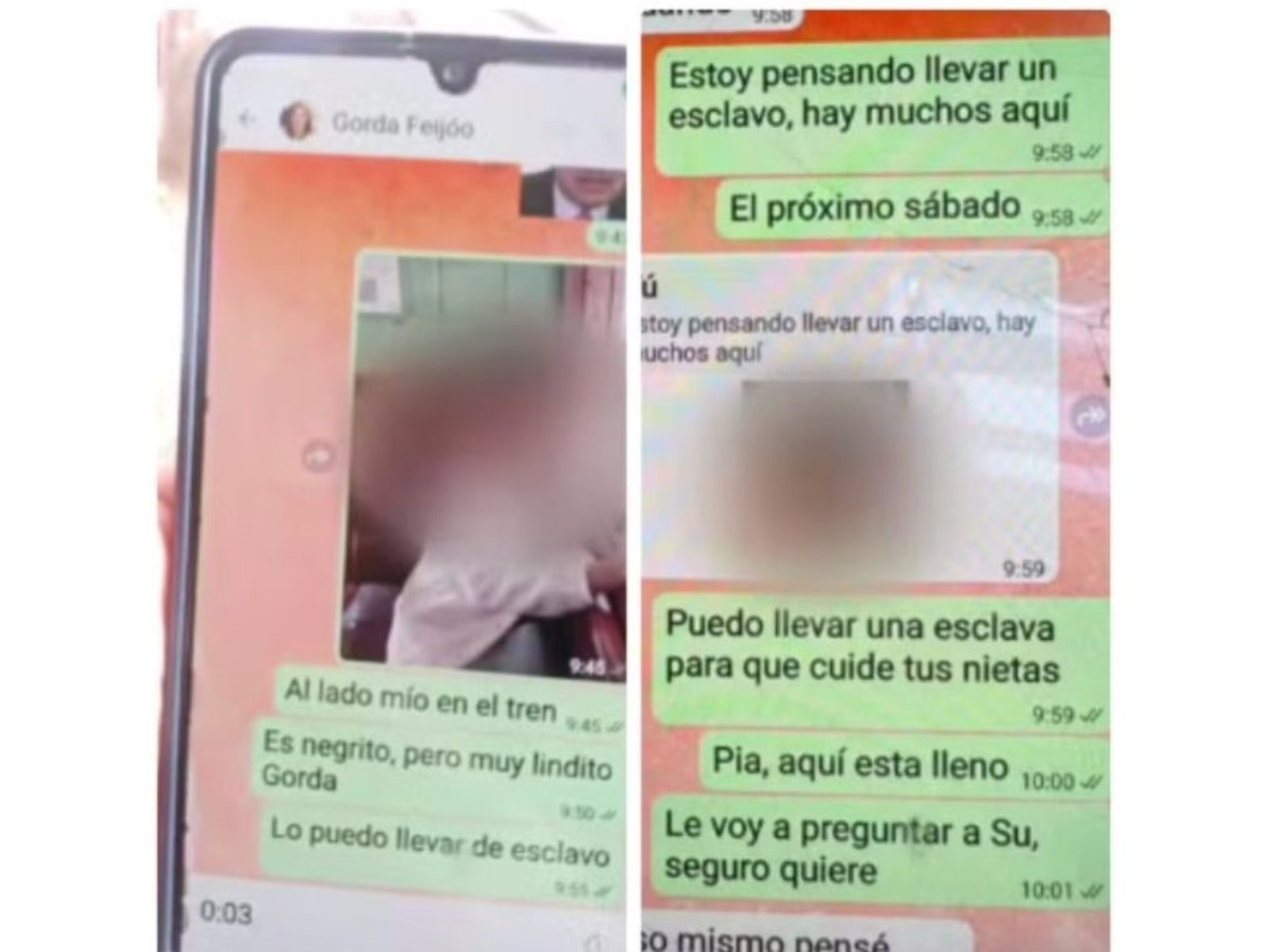habló la madre del nene víctima de racismo por parte de un argentino en Brasil