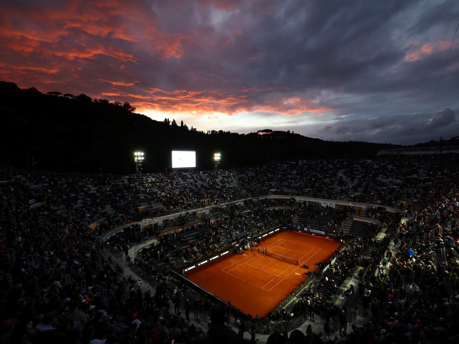 la historia del templo deportivo que hoy pone al tenis por encima del fútbol en Italia