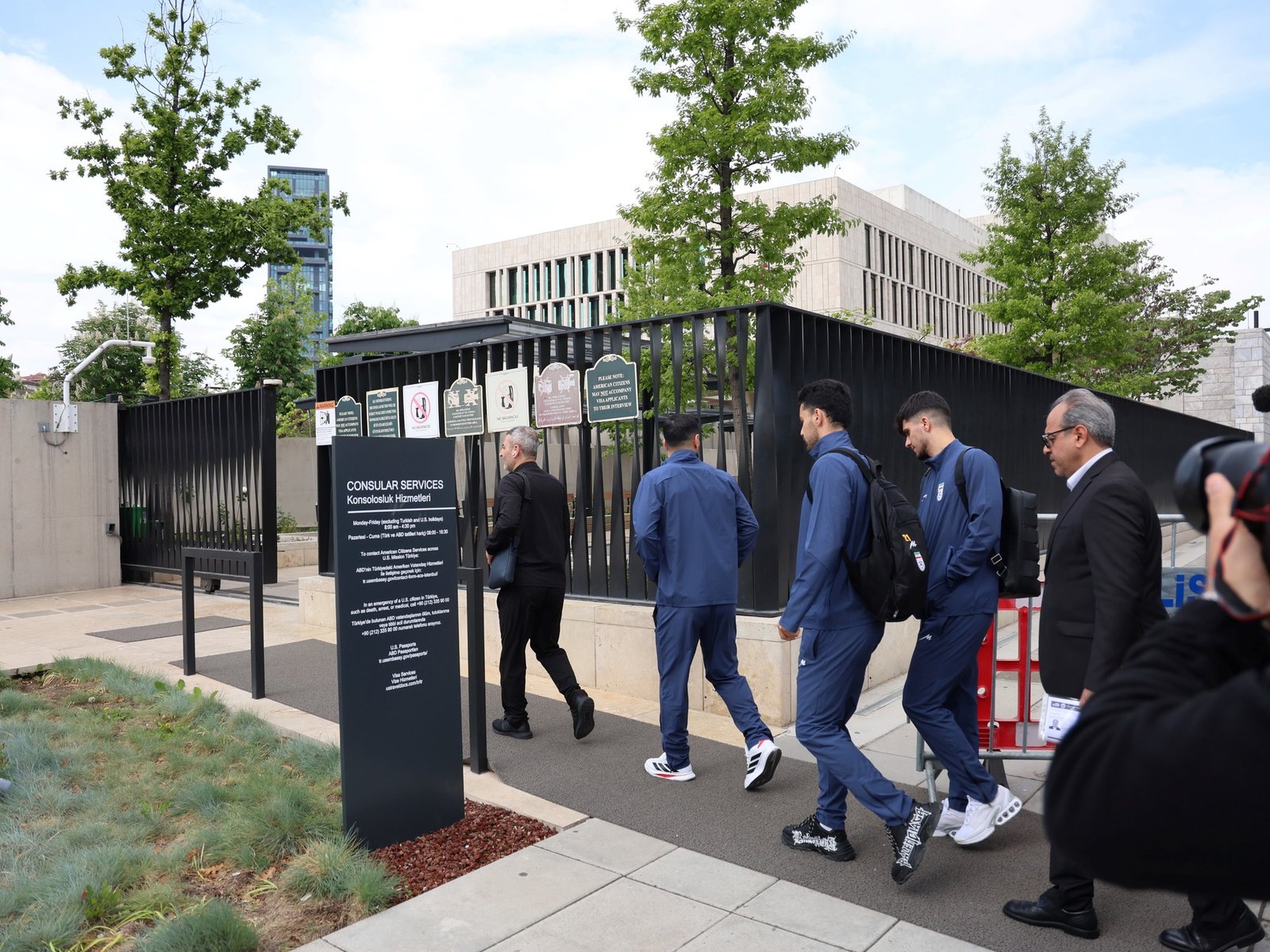 la selección de Irán recorrió 500 kilómetros en Turquía para tramitar la visa a Estados Unidos