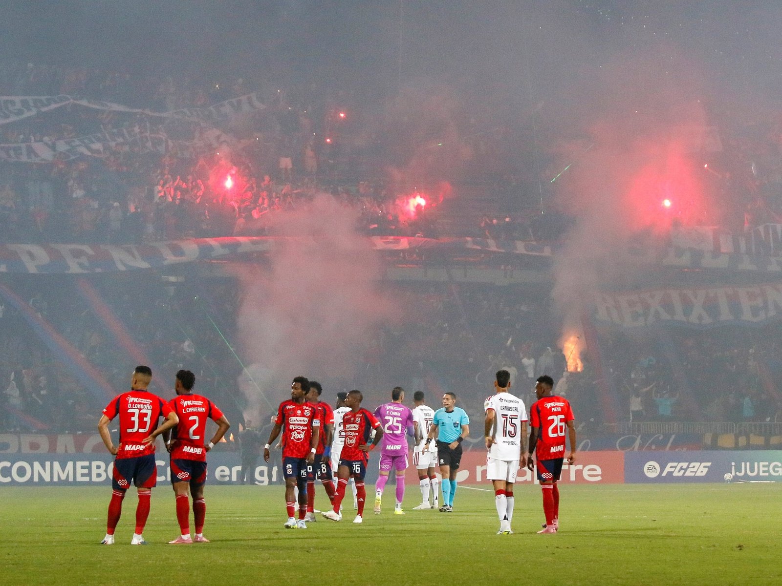 le dio el partido perdido ante Flamengo y clausuró su estadio