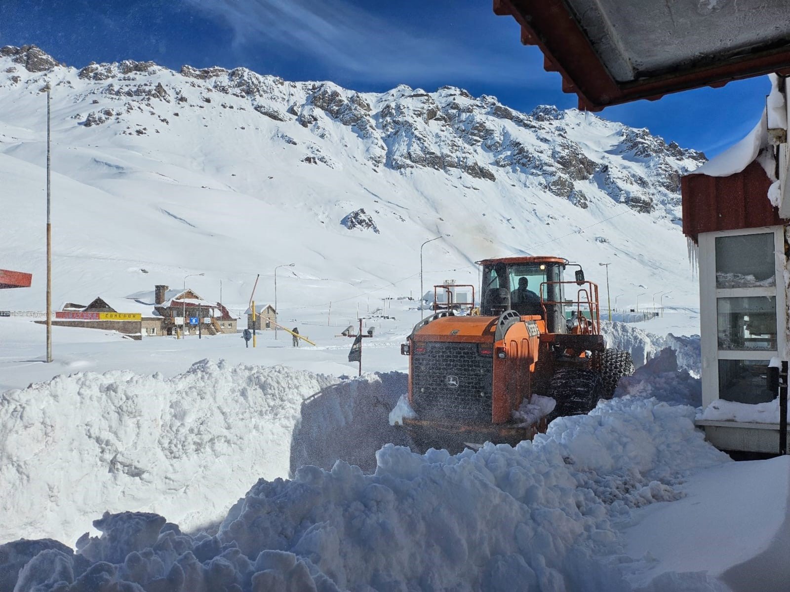 malas condiciones climáticas en la zona de alta montaña