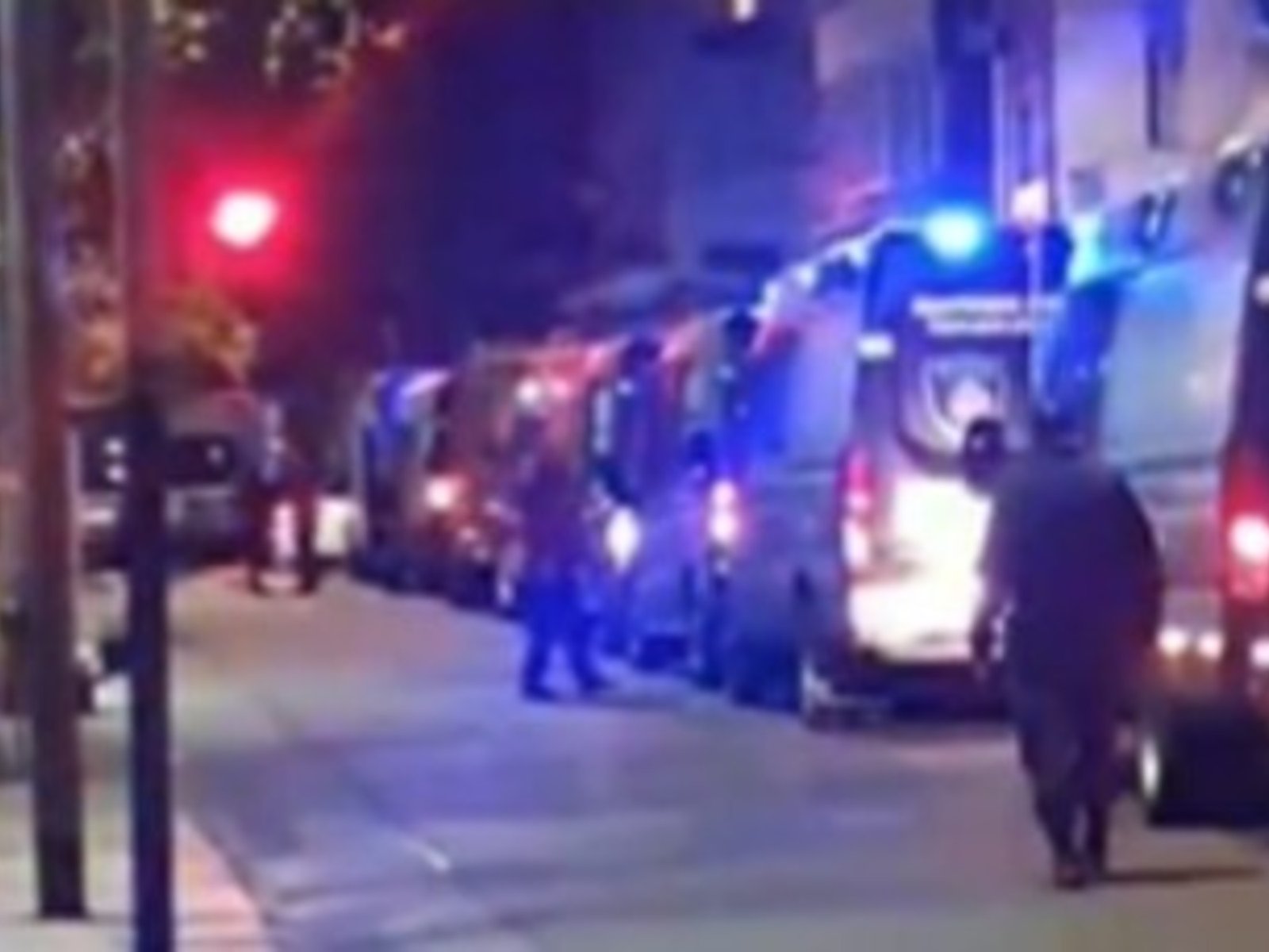 tensión, fuego y una violenta madrugada