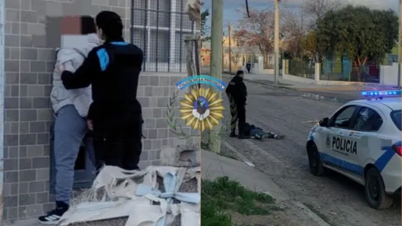 Amenazó a su expareja, descartó un arma "tumbera" y fue detenido tras intentar escapar
