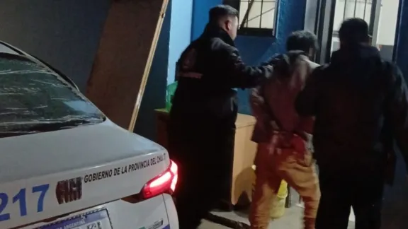 Atraparon a un delincuente con antecedentes cuando intentaba robar una garrafa