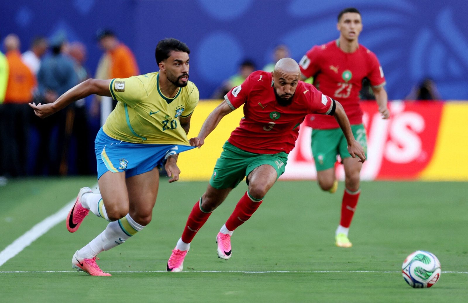 Brasil - Marruecos: Mundial 2026, en directo | Marruecos sorprende a Brasil con un gol de Saibari (0-1)