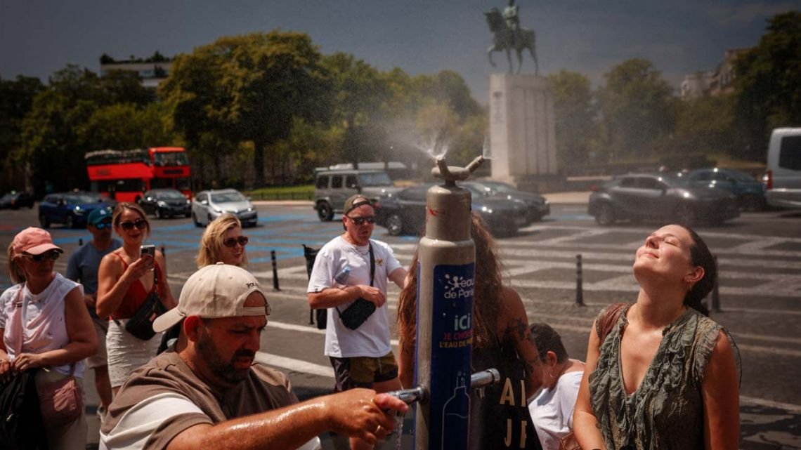 Calor extremo en Europa: más de 130 millones de personas enfrentan temperaturas superiores a los 35°C
