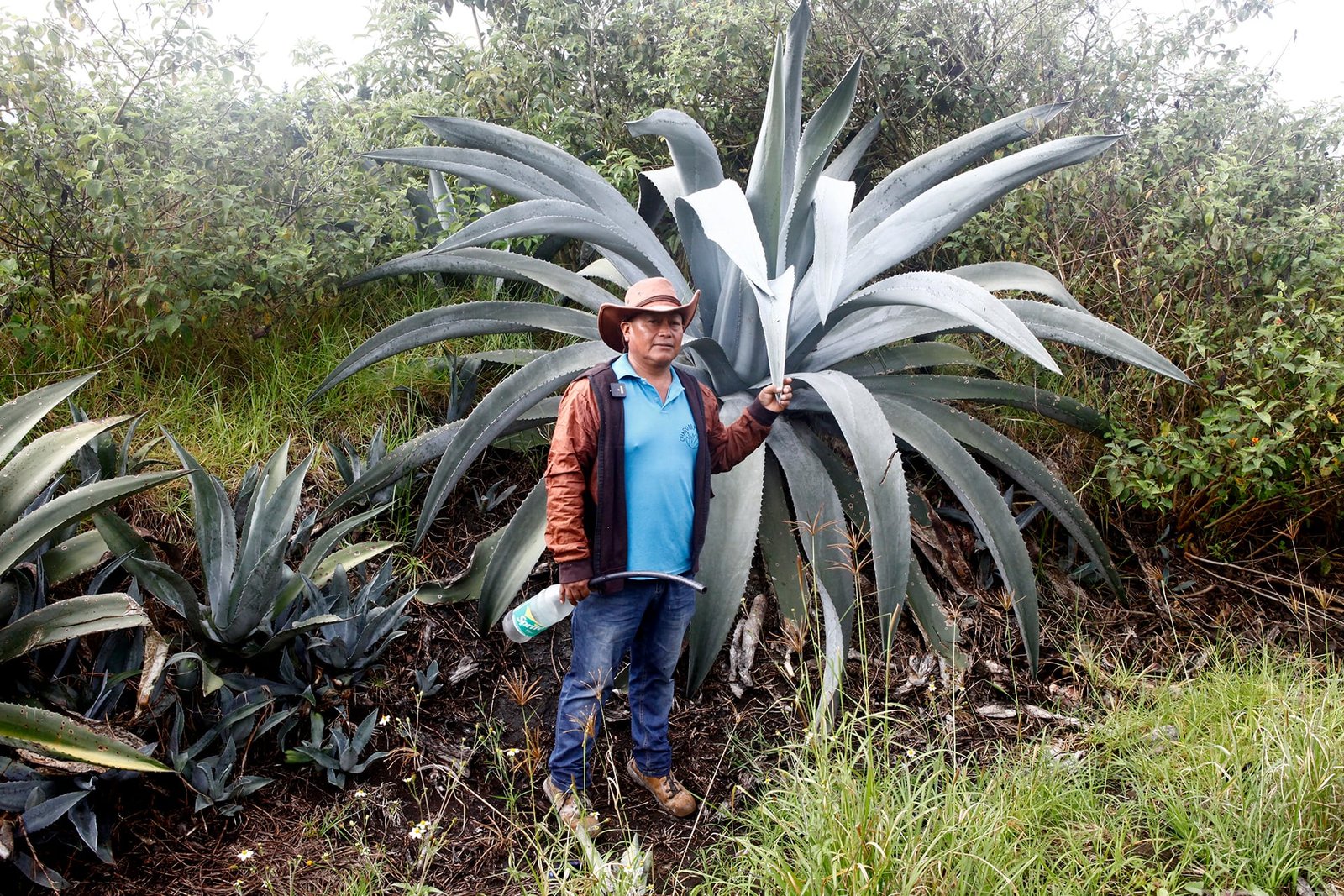 Jorge Salazar en la provincia de Imbabura (Ecuador).