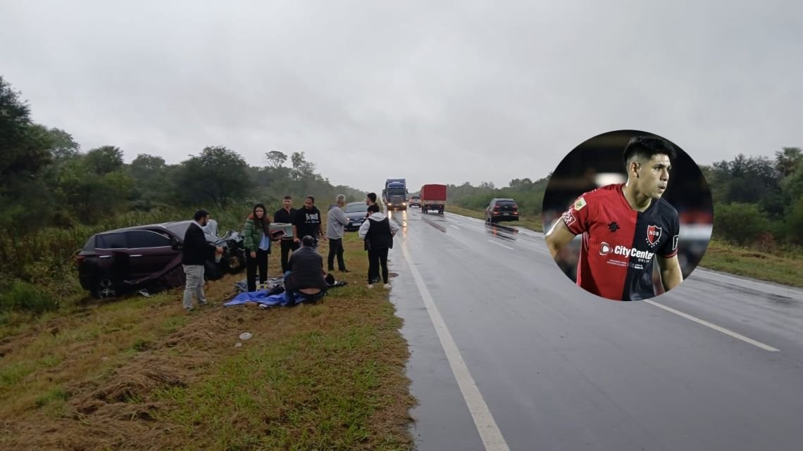 Choque fatal en Chaco: murió un hombre tras un impacto en la Ruta 11 y el futbolista Saúl Salcedo resultó herido